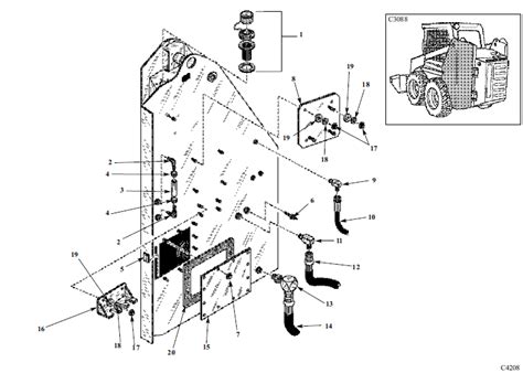 thomas skid loader parts